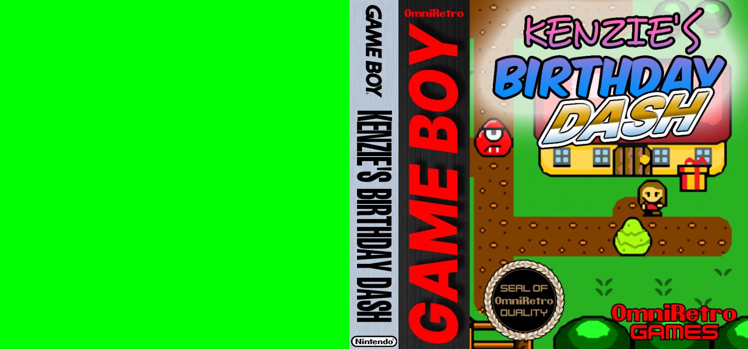 Kenzie's Birthday Dash — box-texture (WOR)