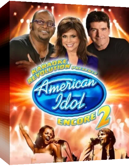 Karaoke Revolution Presents - American Idol Encore 2 — box-3D (US)