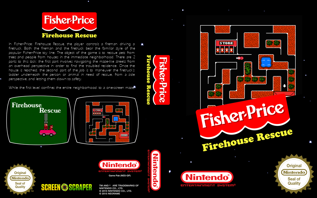 Fisher-Price - Firehouse Rescue — box-texture (SS)