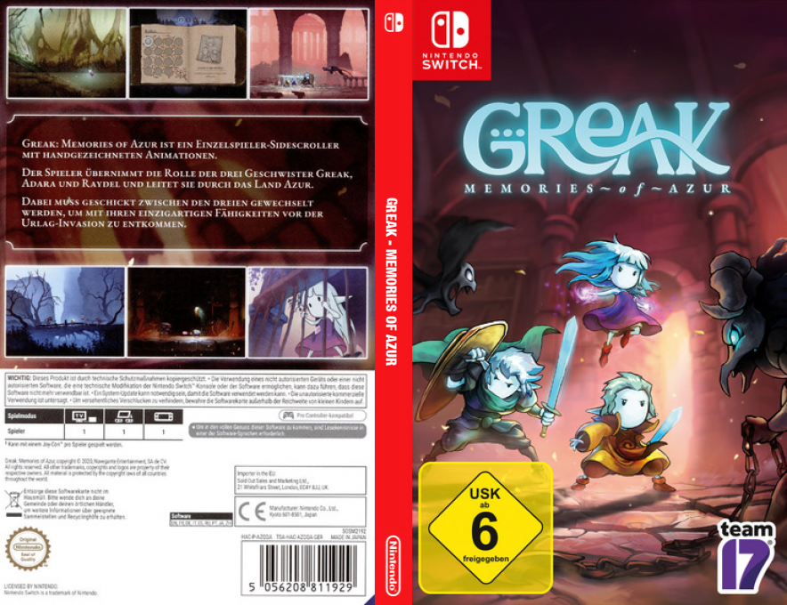 Greak - Memories of Azur — box-texture (DE)