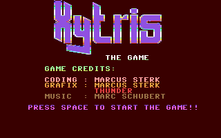 Xytris : The Game — sstitle (WOR)