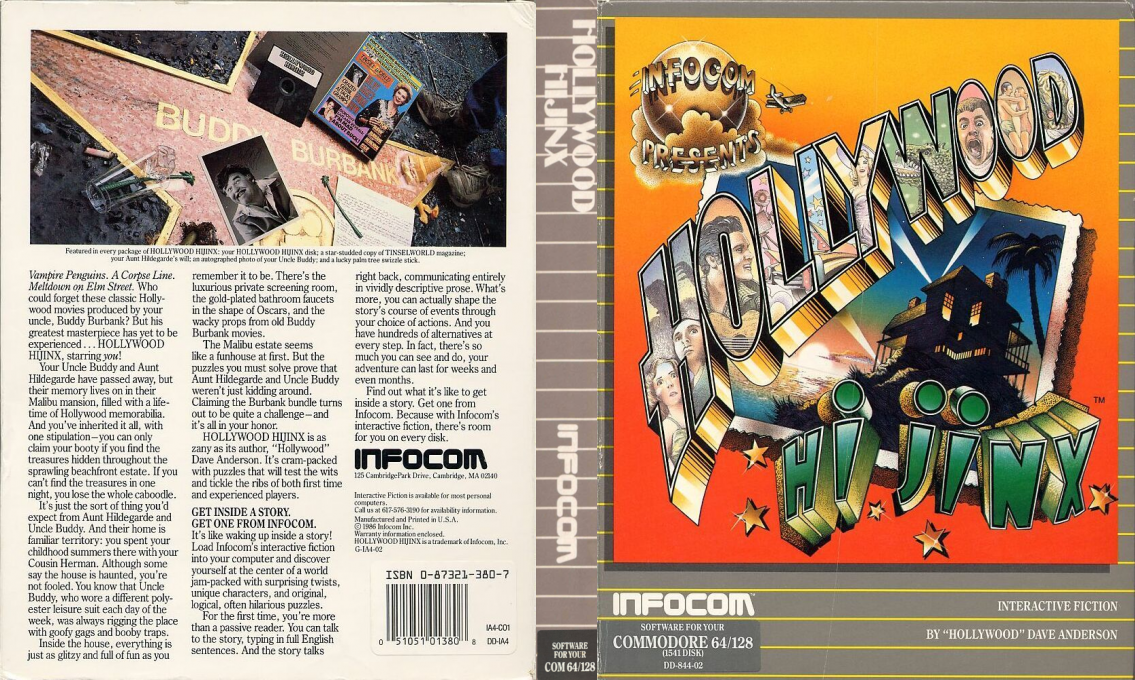 Hollywood Hijinx — box-texture (US)