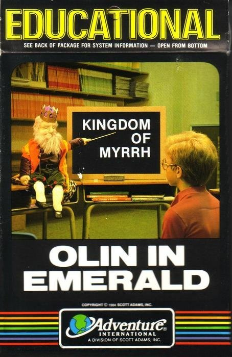 Olin in Emerald : Kingdom of Myrrh box art