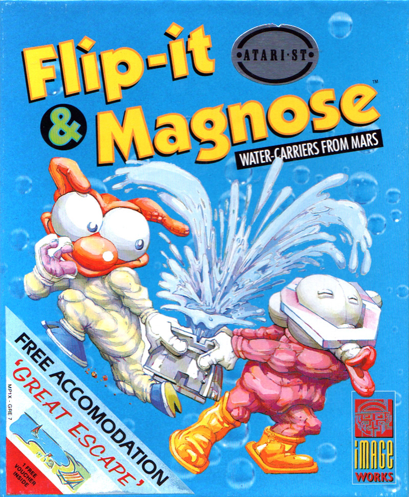 Flip-It And Magnose - Water Carriers From Mars box art