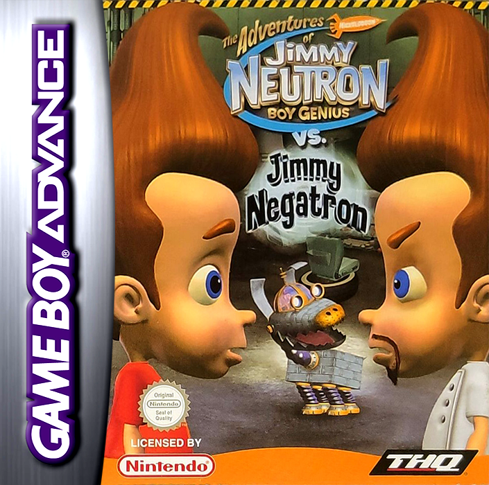 Adventures of Jimmy Neutron Boy Genius vs. Jimmy Negatron, The — box-2D (EU)