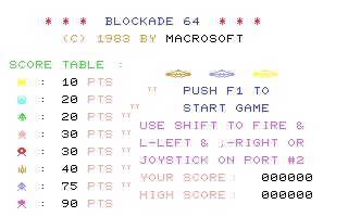 Blockade 64 — sstitle (WOR)