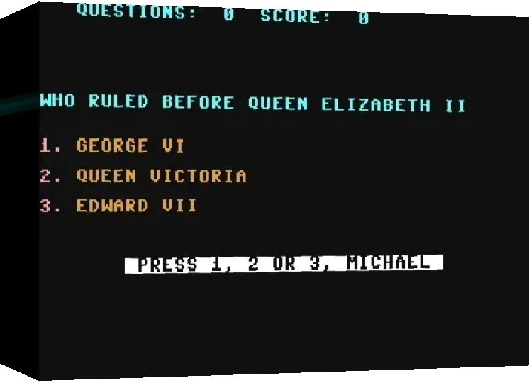 History Quiz — box-3D (WOR)