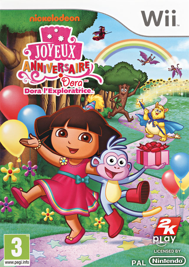 Nickelodeon Dora's Big Birthday Adventure — box-2D (FR)