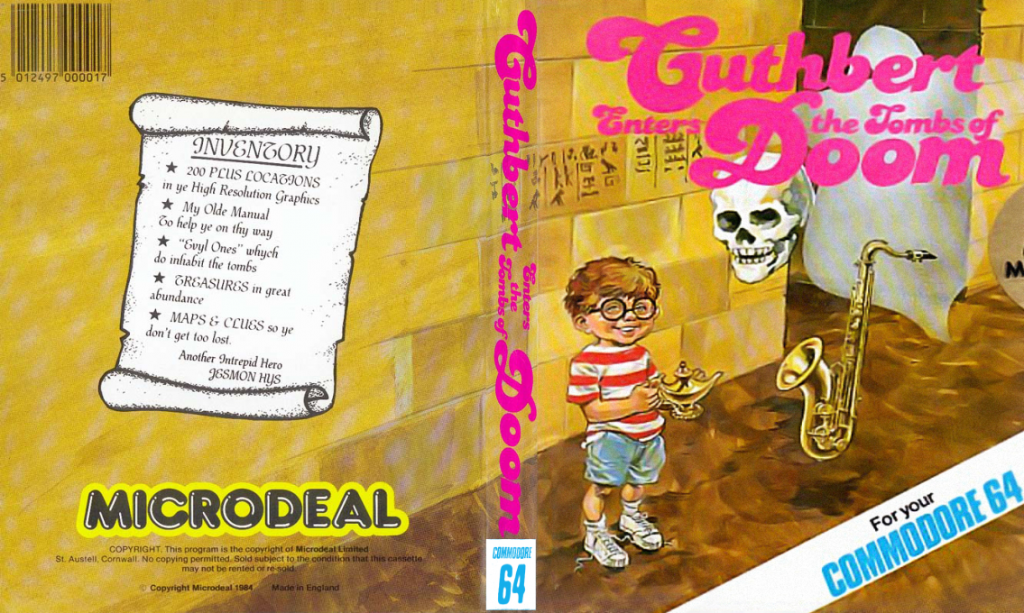 Cuthbert in the Tombs — box-texture (EU)