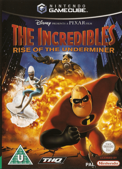 Disney-Pixar Mr. Incredible - Kyouteki Underminer Toujou — box-2D (EU)
