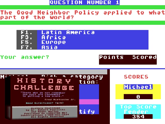 History Challenge — mixrbv2 (WOR)