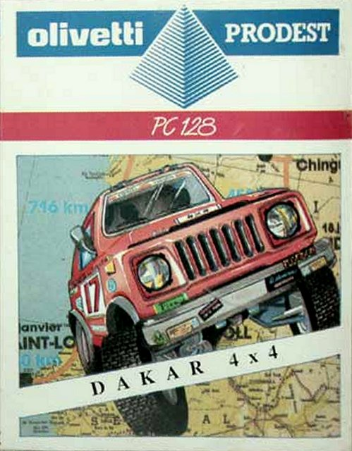 Dakar 4x4 box art