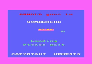 Arnold Goes To Somewhere Else — sstitle (EU)