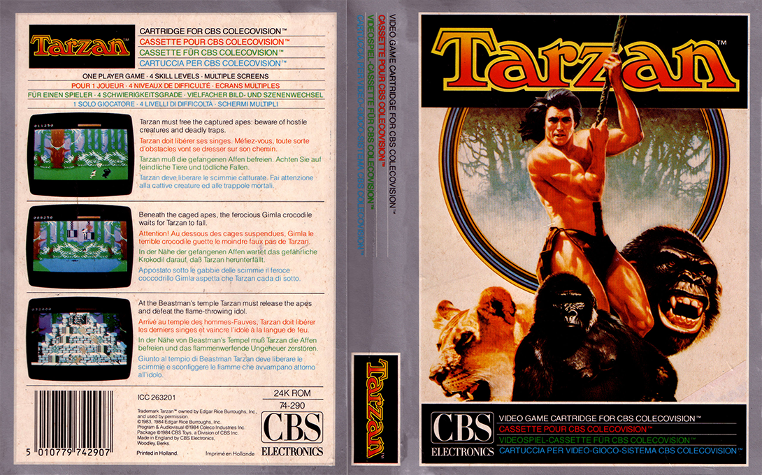 Tarzan — box-texture (EU)