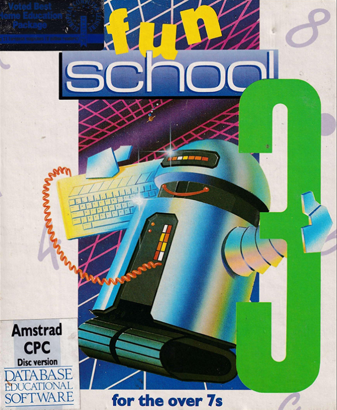 Fun School 3 - Over 7s box art
