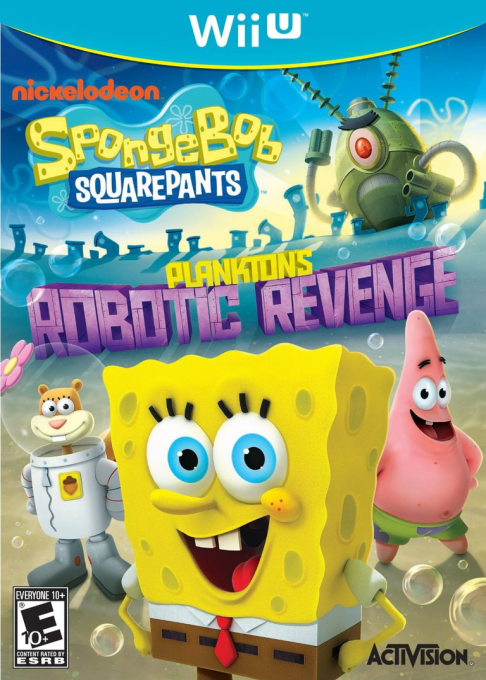 SpongeBob SquarePants - Plankton's Robotic Revenge box art