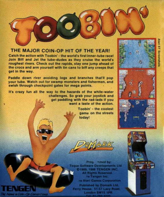Toobin' — box-2D-back (EU)