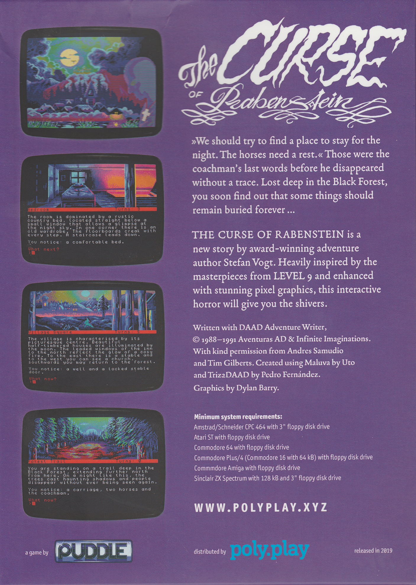 The Curse of Rabenstein — box-2D-back (WOR)