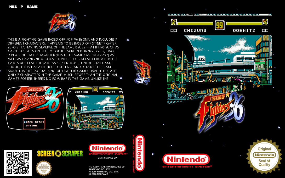 The King of Fighters 96 — box-texture (SS)