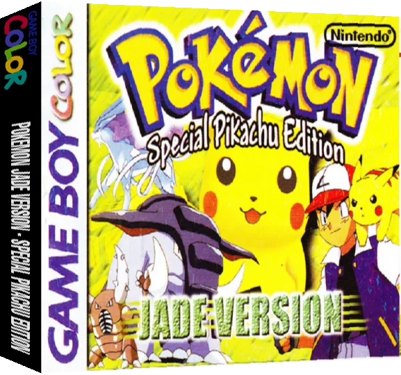 Pokemon Jade Version - Special Pikachu Edition — box-3D (TW)