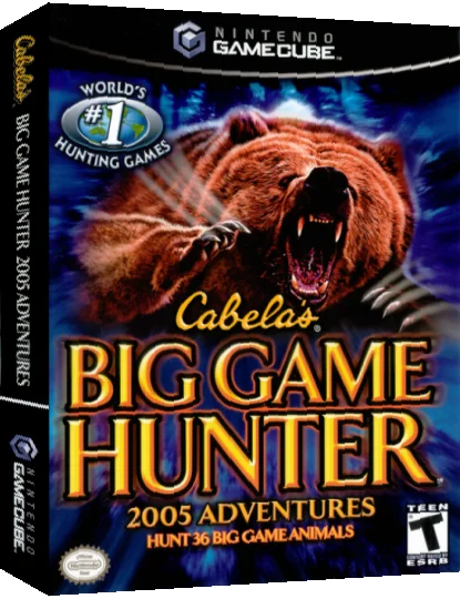 Cabela's Big Game Hunter 2005 Adventures — box-3D (US)
