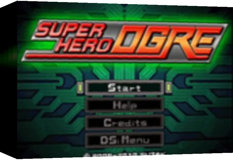 G.G Series - Super Hero Ogre — box-3D (US)