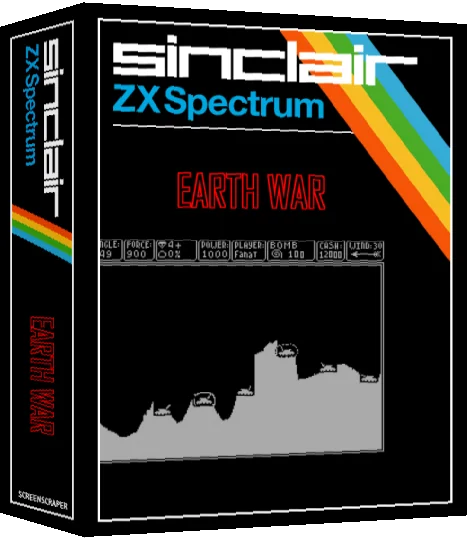 Earth War — box-3D (SS)