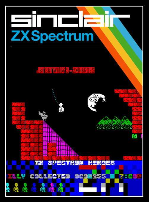Jet Set Willy 5 - Zx Heroes box art
