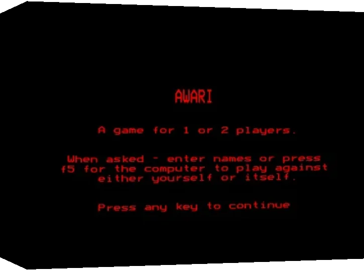 Awari — box-3D (WOR)