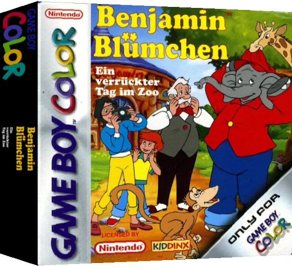 Benjamin Bluemchen - Ein verrueckter Tag im Zoo — box-3D (DE)