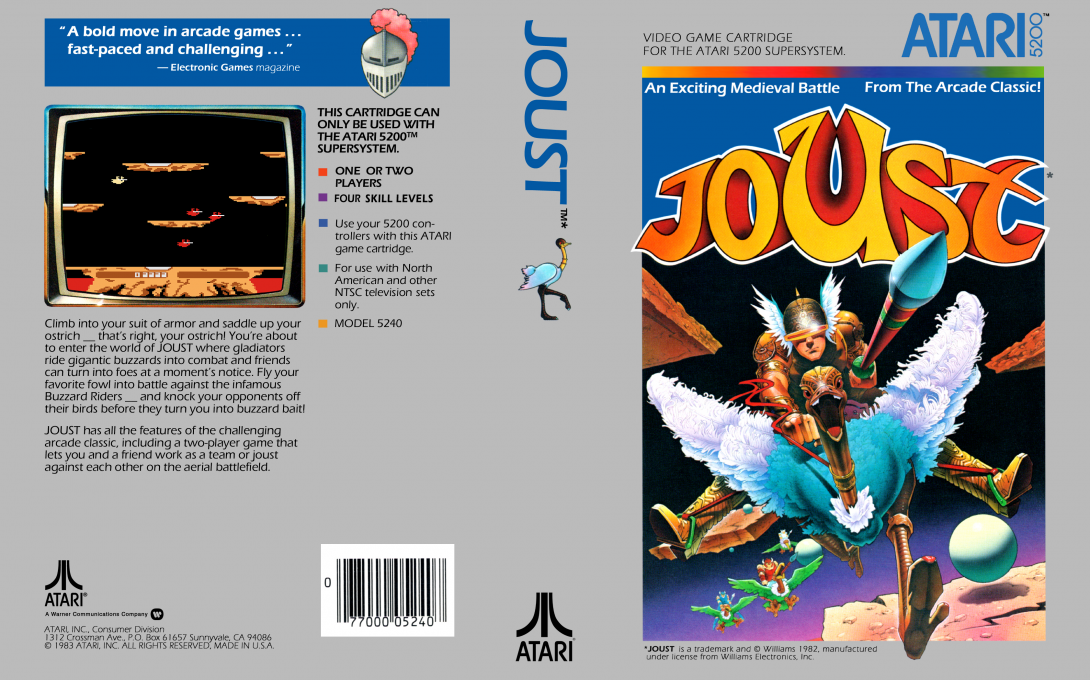 Joust — box-texture (US)