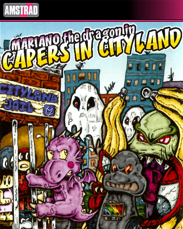 Mariano The Dragon In Capers In Cityland box art