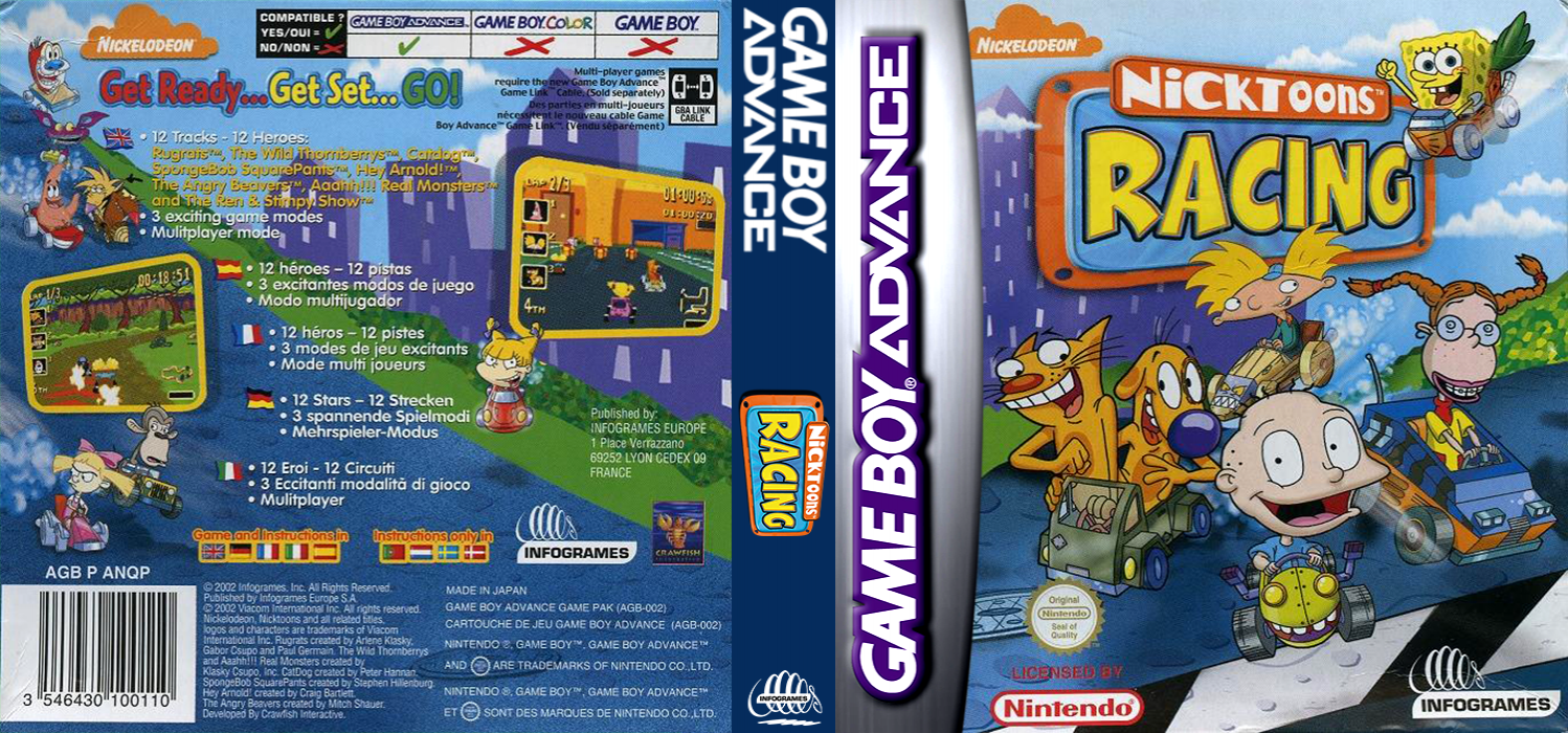 Nicktoons Racing — box-texture (EU)