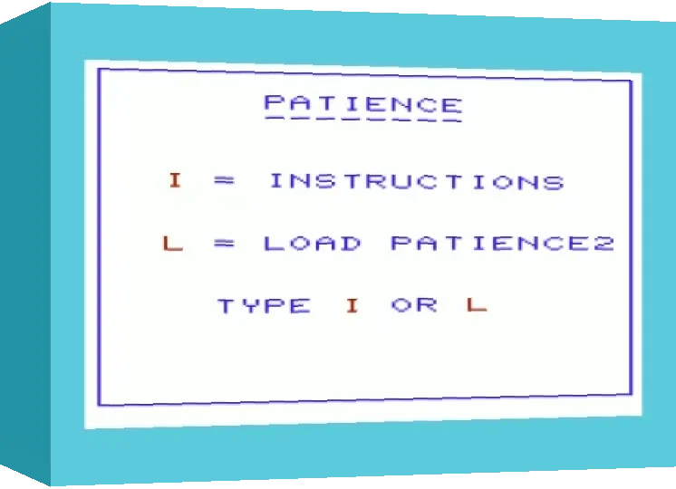 Patience — box-3D (WOR)