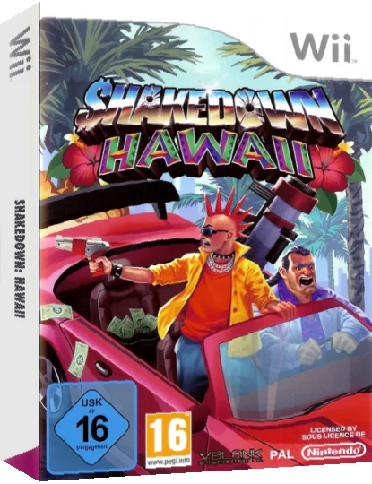 Shakedown - Hawaii — box-3D (EU)