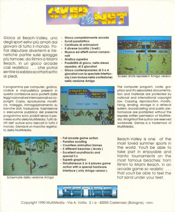 Over the Net — box-2D-back (EU)