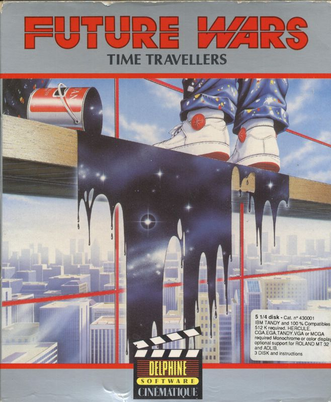 Future Wars - Adventures in Time — box-2D (EU)