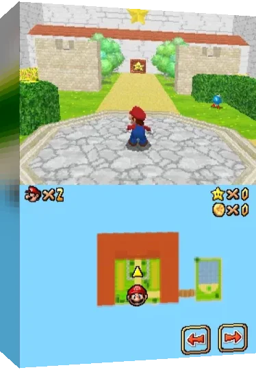 Mario's Holiday — box-3D (WOR)