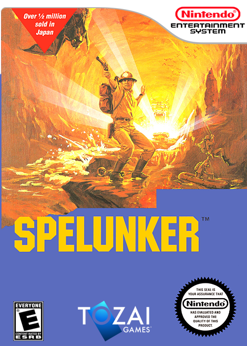 Spelunker box art