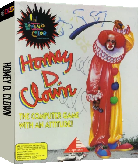 Homey D Clown — box-3D (US)