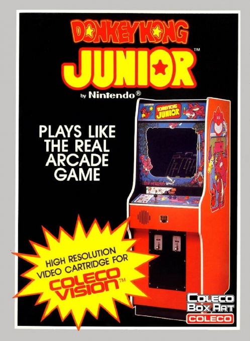 Donkey Kong Junior box art