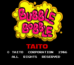 Bubble Bobble Also Featuring Rainbow Islands — sstitle (WOR)