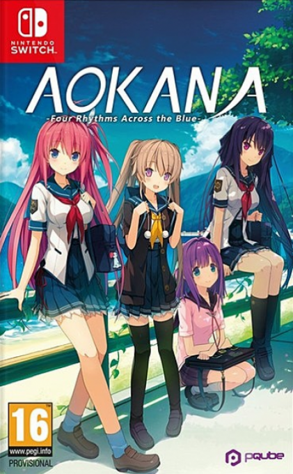 Aokana - Four Rhythm Across the Blue box art