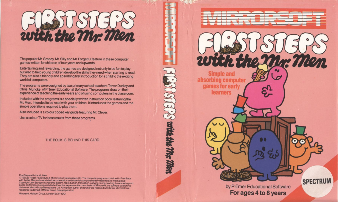 First Steps With The Mr Men — box-texture (EU)