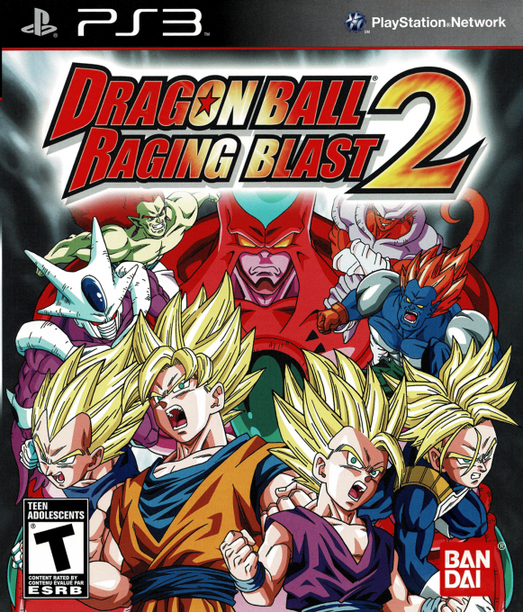 Dragon Ball - Raging Blast 2 box art