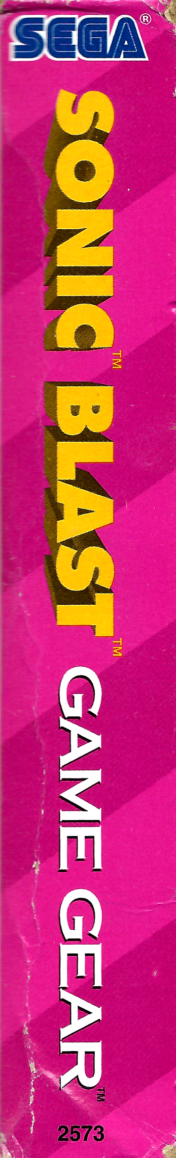 Sonic Blast — box-2D-side (US)
