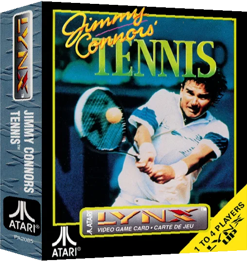 Jimmy Connors' Tennis — box-3D (WOR)