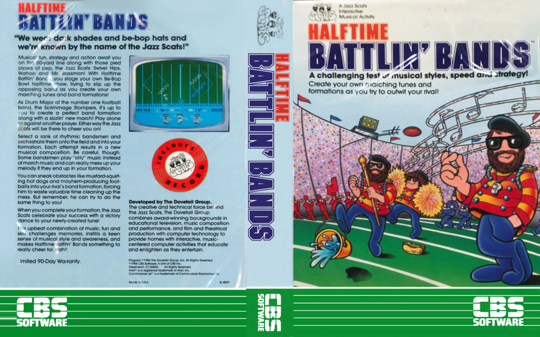 Halftime Battlin' Bands — box-texture (US)