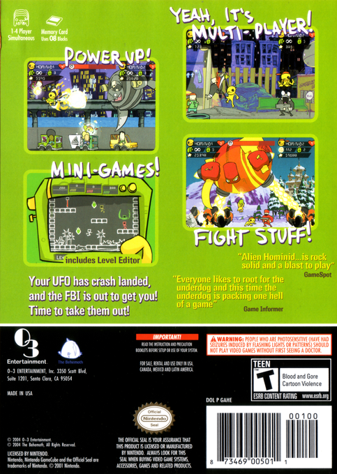 Alien Hominid — box-2D-back (US)