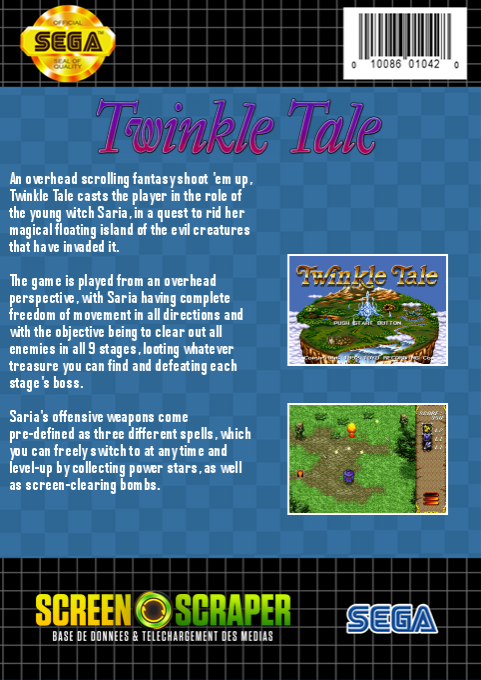 Twinkle Tale — box-2D-back (SS)